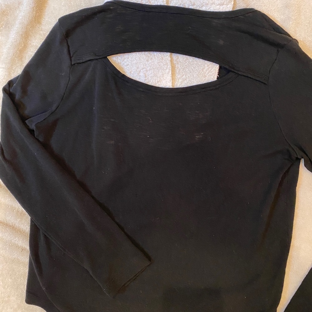 ATHLETA open back long sleeve